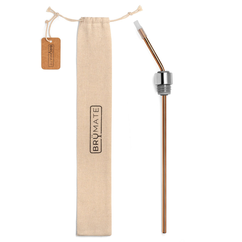 Winesulator TM Infinity Straw | Rose Gold - Simple Fit