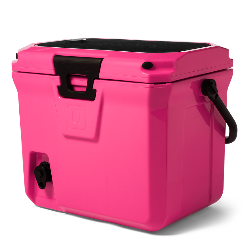 Br Tank 20-Quart Easy-Carry Cooler | Neon Pink - Handy Getaway