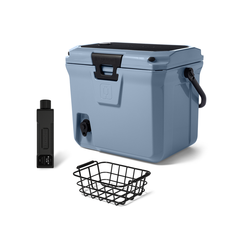 Br Tank 20-Quart Grab + Go Cooler Bundle | Denim - Practical Easy-Start