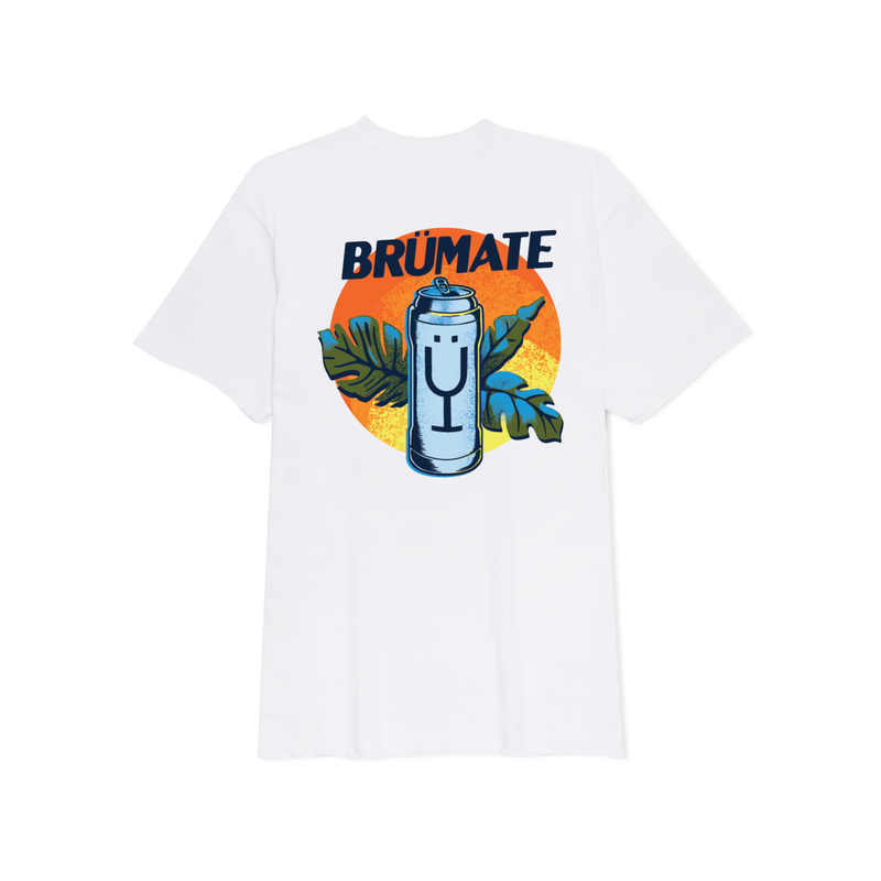 Summer Throwback Tee | White - Handy Comfort