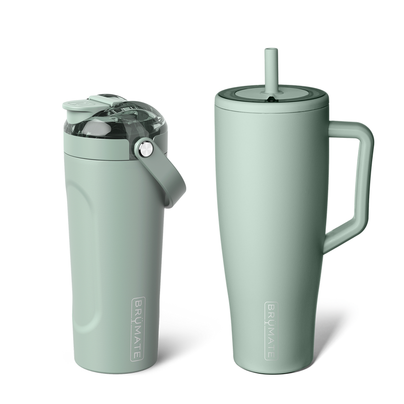 Shake + Glow Bundle | Sage | 40oz/25oz - Signature Starter-Choice