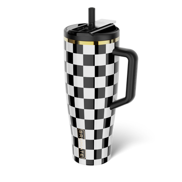 Era Flip 40oz | Black & White Checker - Simple Drink