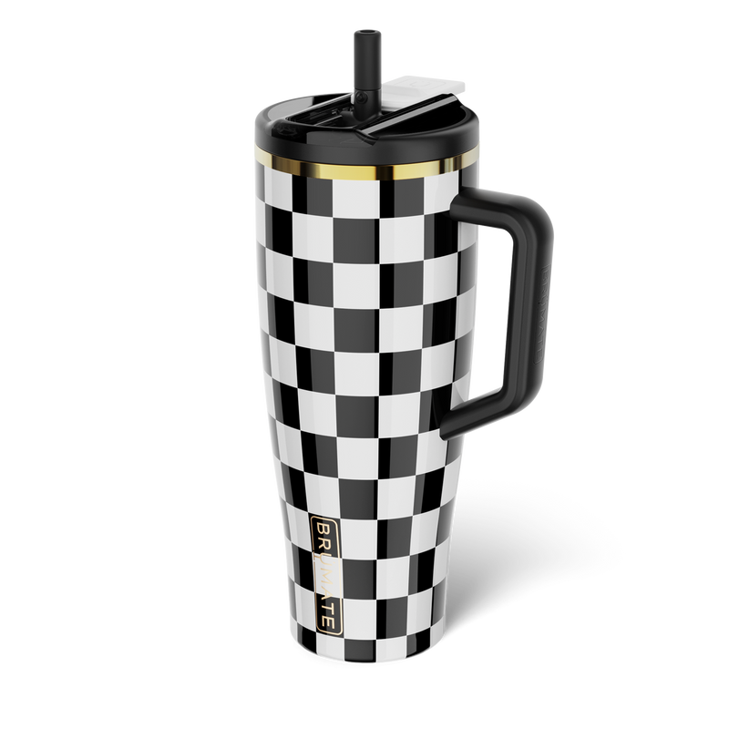 Era Flip 40oz | Black & White Checker - Simple Drink