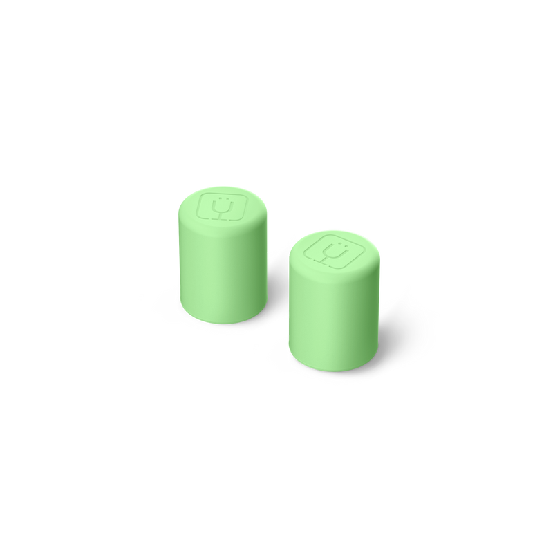 Magnetic Straw Cover | Kiwi | 2-Pack - Active Carry