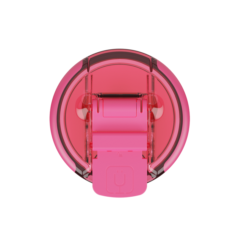 Uncork'd OctaLock Lid 14oz | Neon Pink - Portable Helper