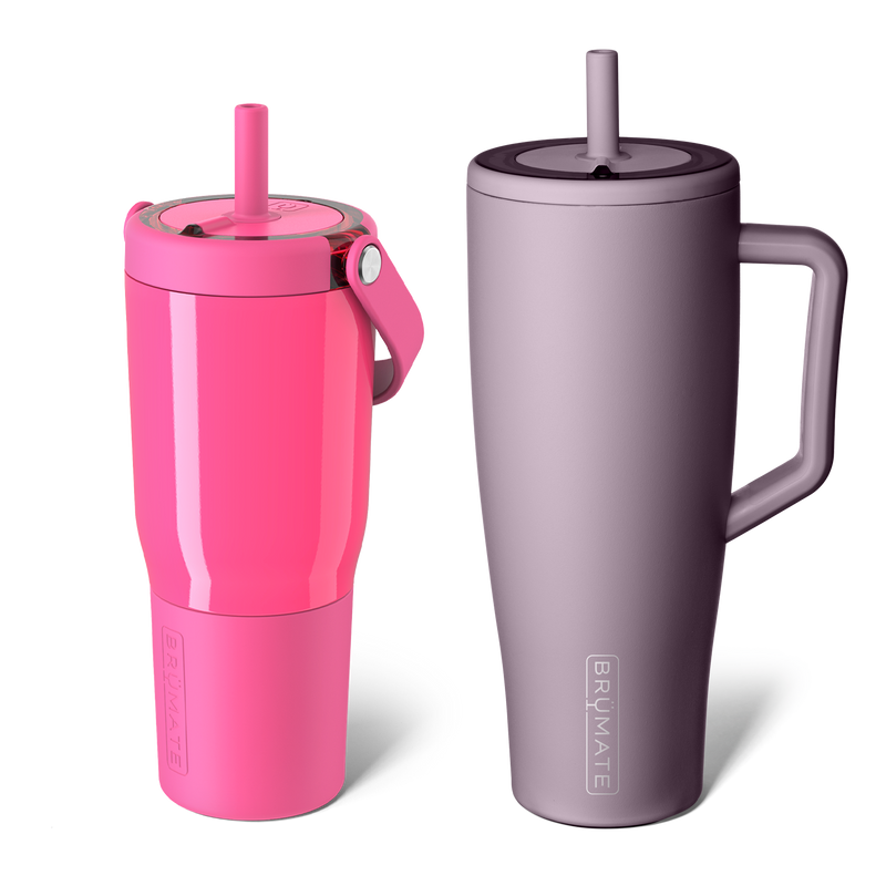 Resa 25oz + Era 40oz Bundle | Neon Pink & Lilac Dusk - Handy Bottle-Starter