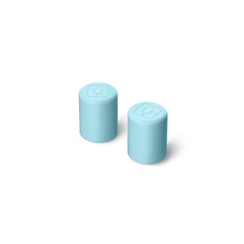 Magnetic Straw Cover | Glacier | 2-Pack - Travel Select