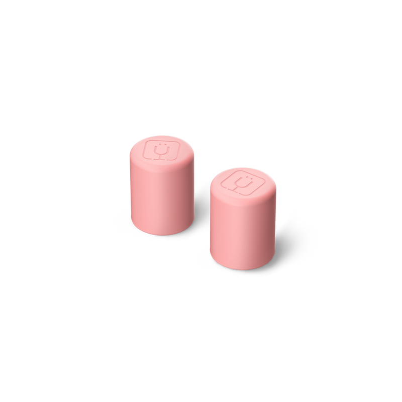 Magnetic Straw Cover | Guava | 2-Pack - Bright Select