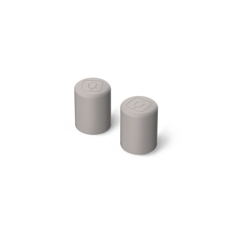 Magnetic Straw Cover | Mocha | 2-Pack - Durable Helper