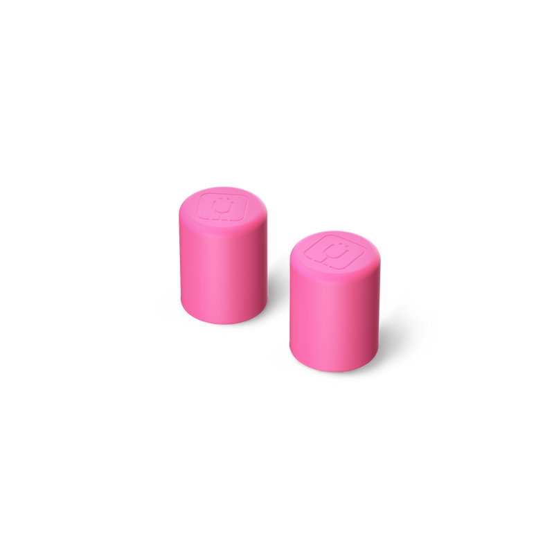 Magnetic Straw Cover | Neon Pink | 2-Pack - Patio Care