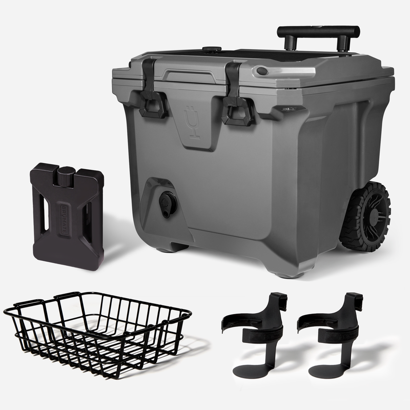 Br Tank 35-Quart Ultimate Day Trip Cooler Bundle | Charcoal - Lightweight Starter-Choice