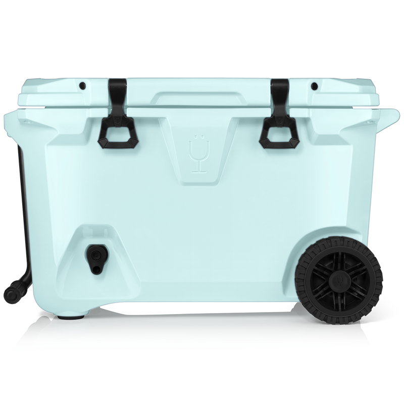 Br Tank 55-Quart Rolling Cooler | Blue Agave - Smart Pack