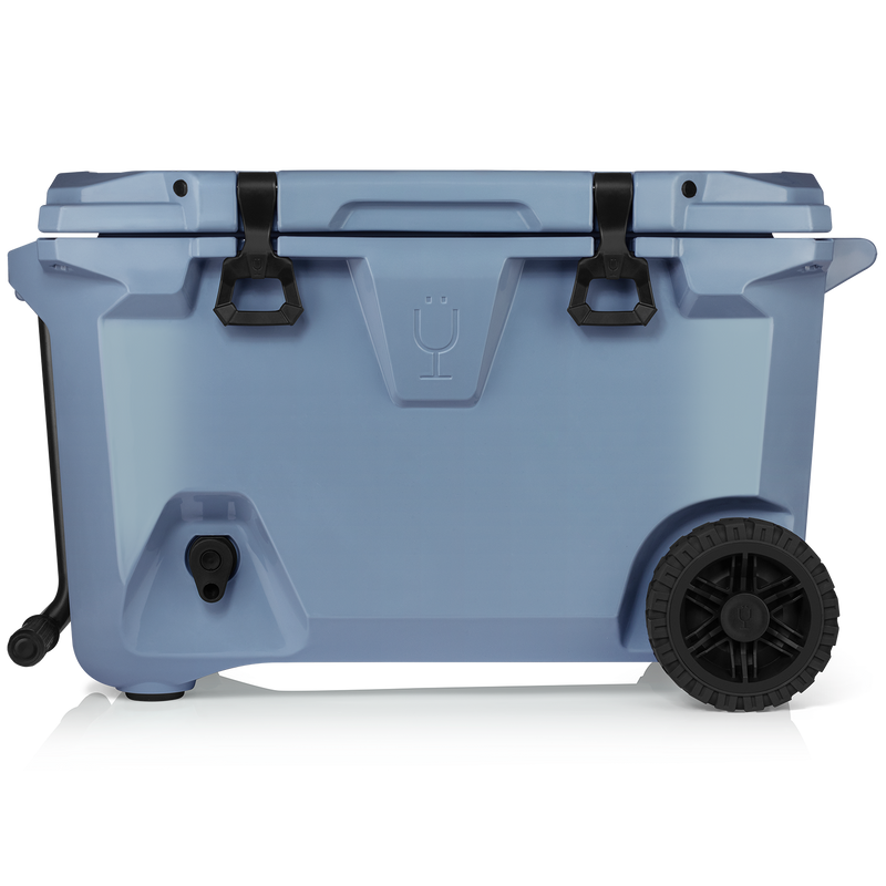 Br Tank 55-Quart Rolling Cooler | Denim - Modern Party