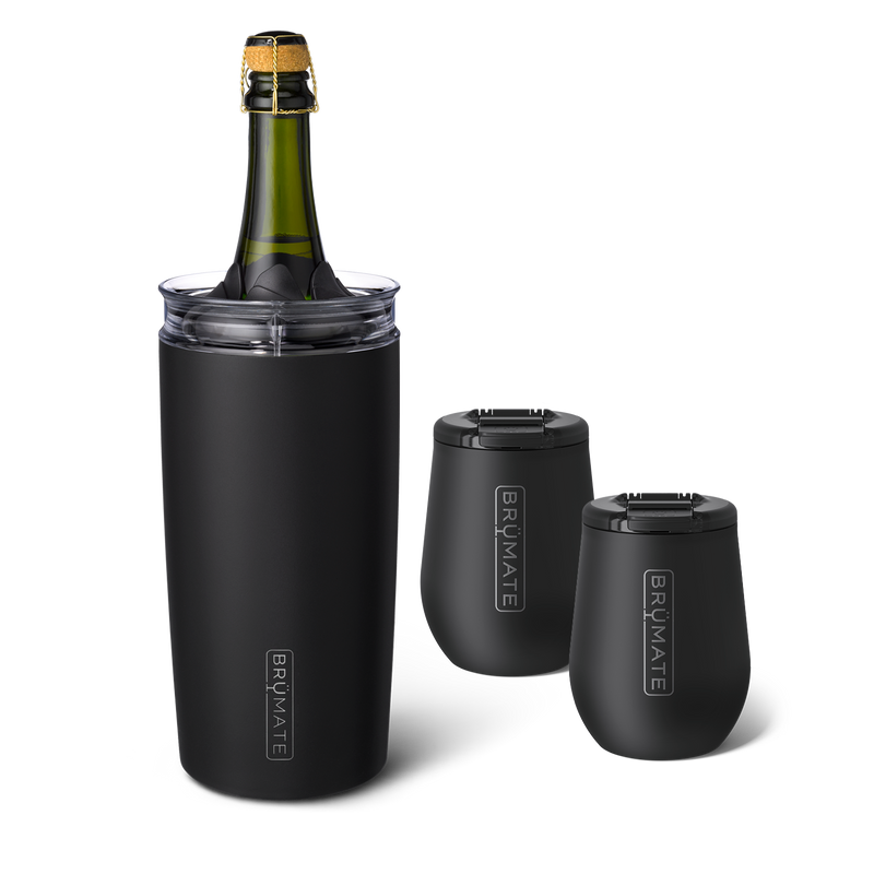Bottle Chiller Bundle | Matte Black | 49/14oz - Fresh Starter-Kit
