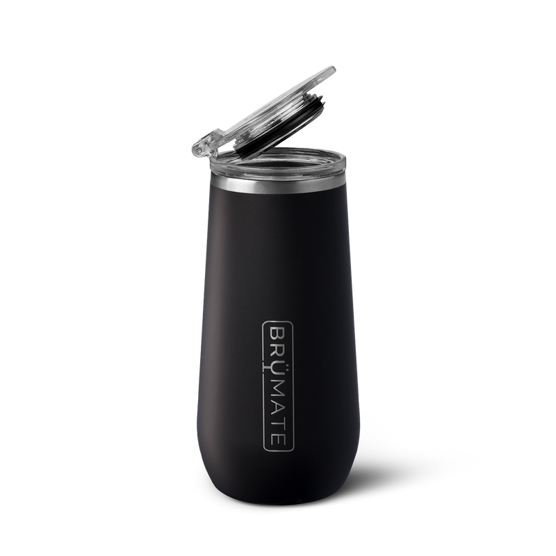 Champagne Flute | Matte Black | 12oz - Favorite Cocktail