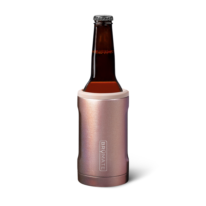 Hopsulator Bott'l | Glitter Rose Gold | 12oz Bottles - Essential Chill