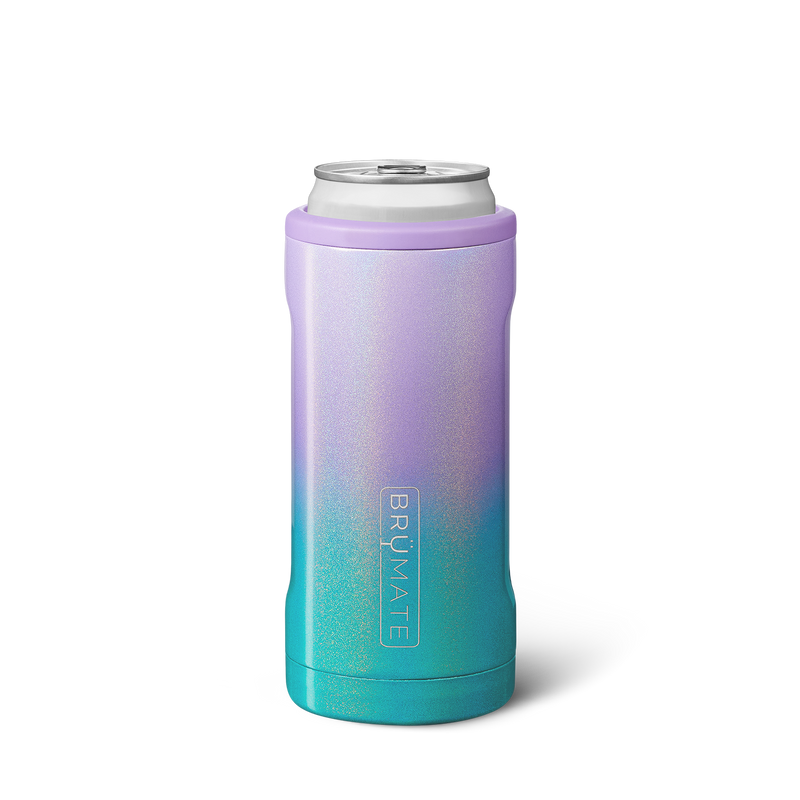 Hopsulator Slim | Glitter Mermaid | 12oz Slim Cans - Lightweight Party